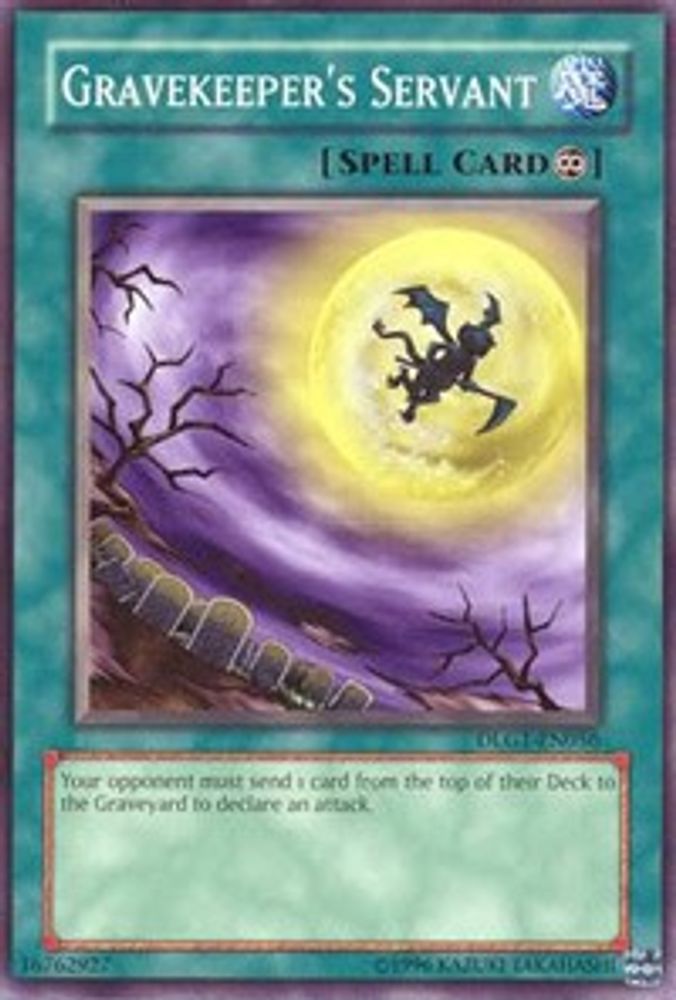 Gravekeeper's Servant (DLG1-EN056) - Common