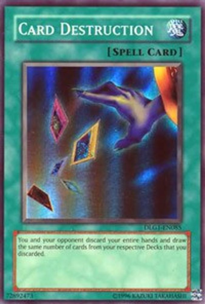 Card Destruction (DLG1-EN085) - Super Rare