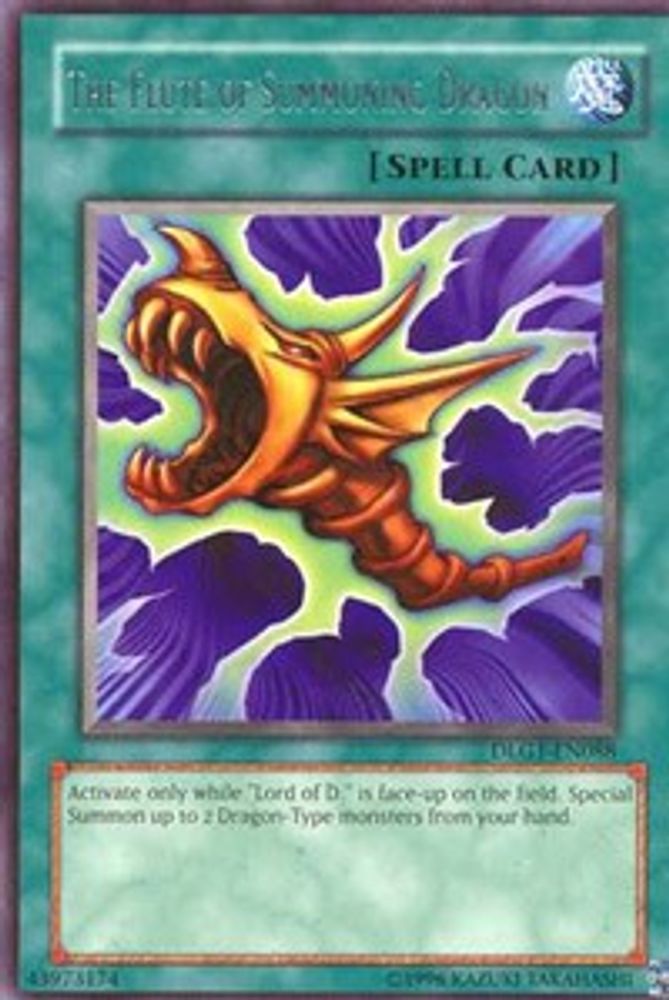 La Flûte d'Invocation du Dragon [DLG1-EN088] Rare 