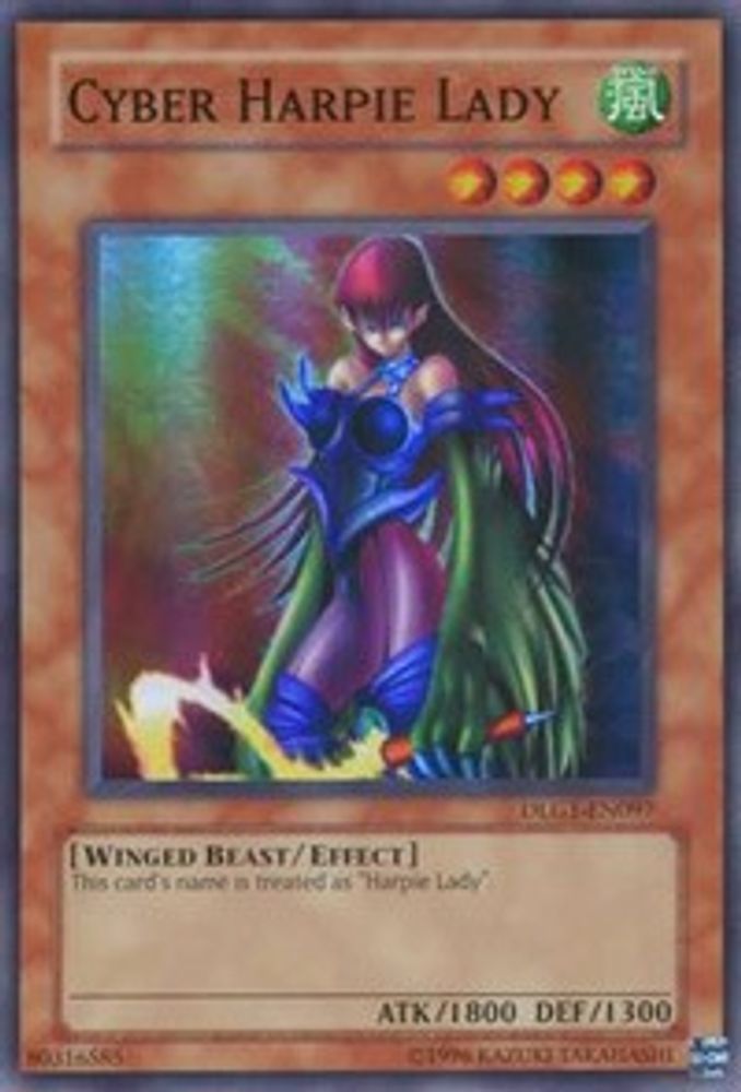 Cyber ​​Harpie Lady [DLG1-EN097] Super Rare 