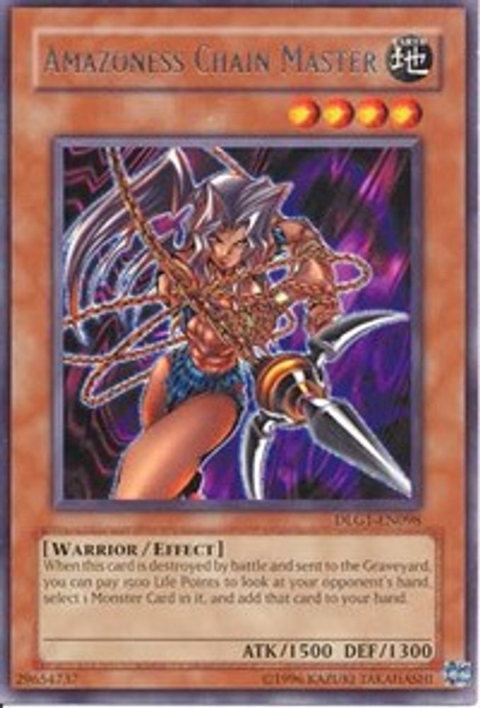 Amazoness Chain Master (DLG1-EN098) - Rare