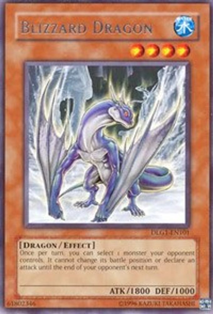 Blizzard Dragon (DLG1-EN101) - Rare
