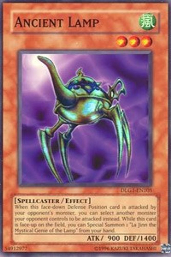 Ancient Lamp (DLG1-EN105) - Super Rare