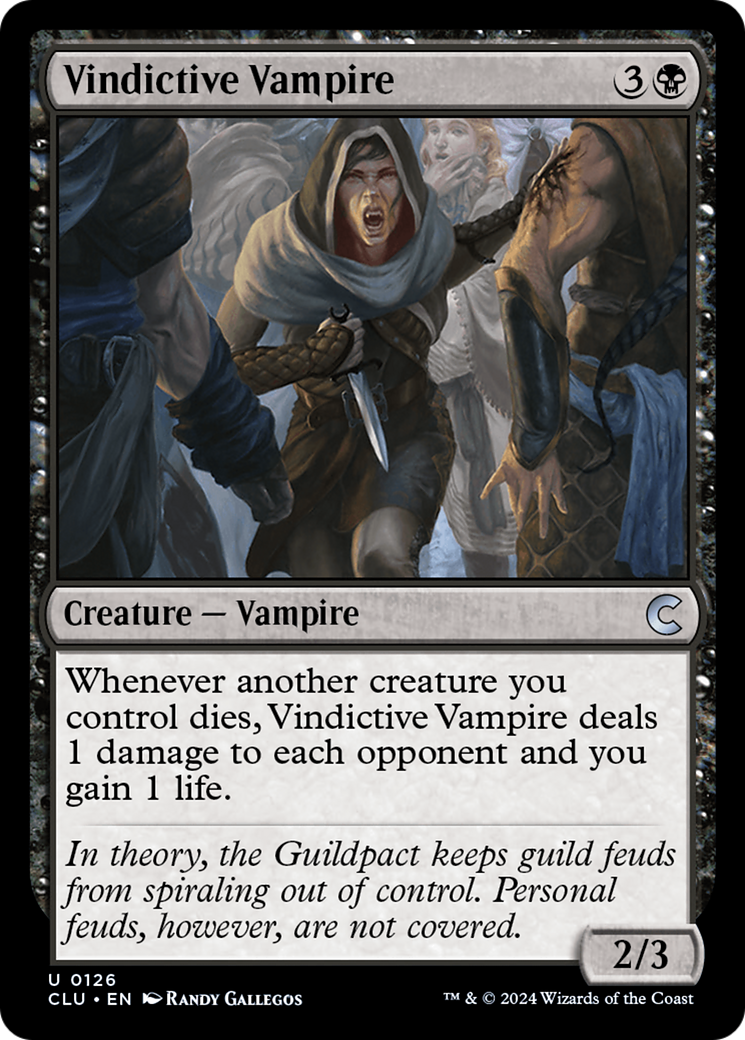 Vampire vindicatif [Ravnica: Clue Edition] 