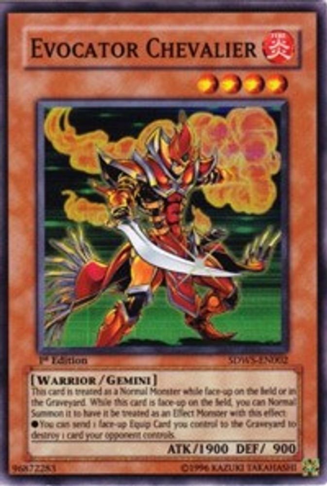 Evocator Chevalier (SDWS-EN002) - Super Rare