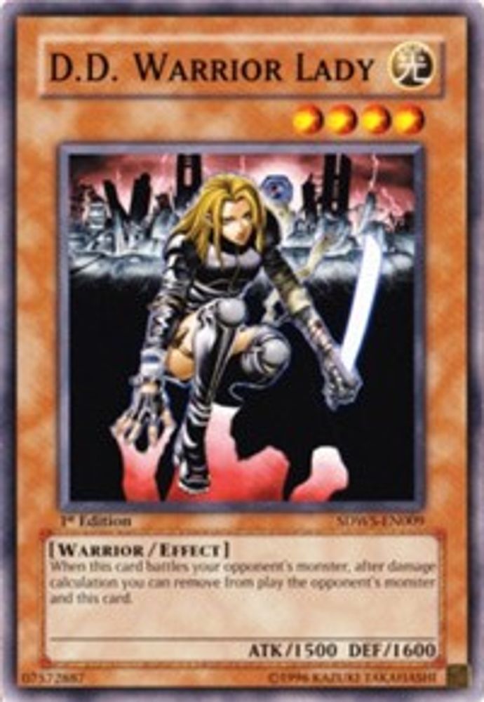D.D. Warrior Lady (SDWS-EN009) - Common