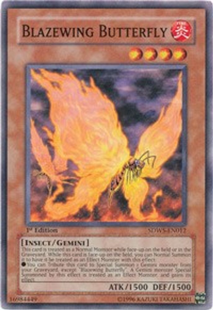 Blazewing Butterfly (SDWS-EN012) - Common