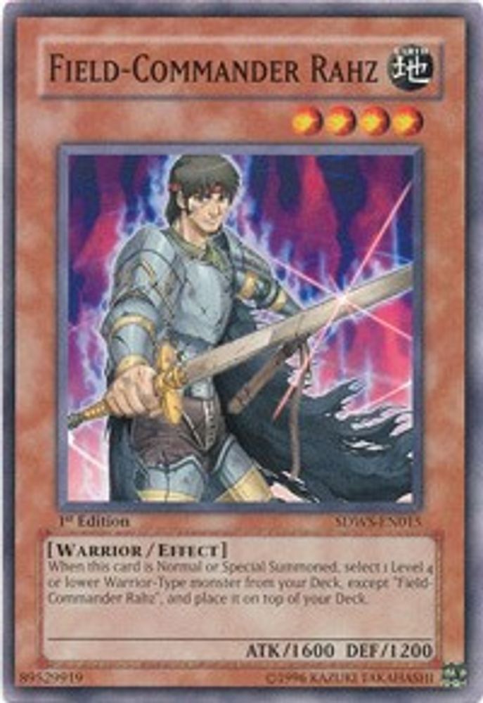 Field-Commander Rahz (SDWS-EN015) - Common