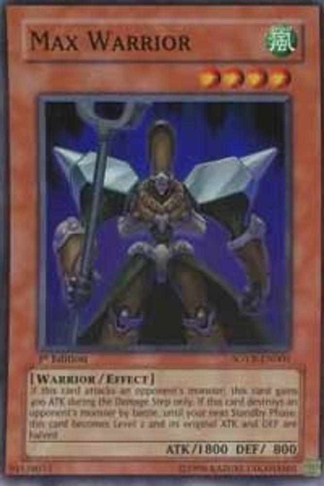Max Warrior [SOVR-EN003] Super Rare 
