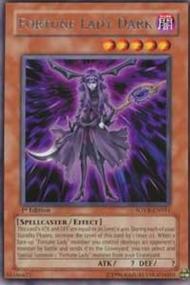 Fortune Lady Dark [SOVR-EN011] Rare 