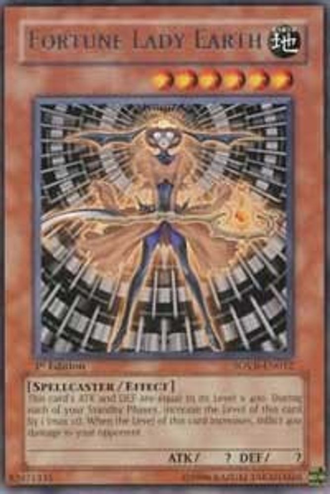 Fortune Lady Earth (SOVR-EN012) - Rare