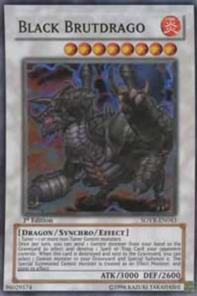 Black Brutdrago (SOVR-EN043) - Super Rare