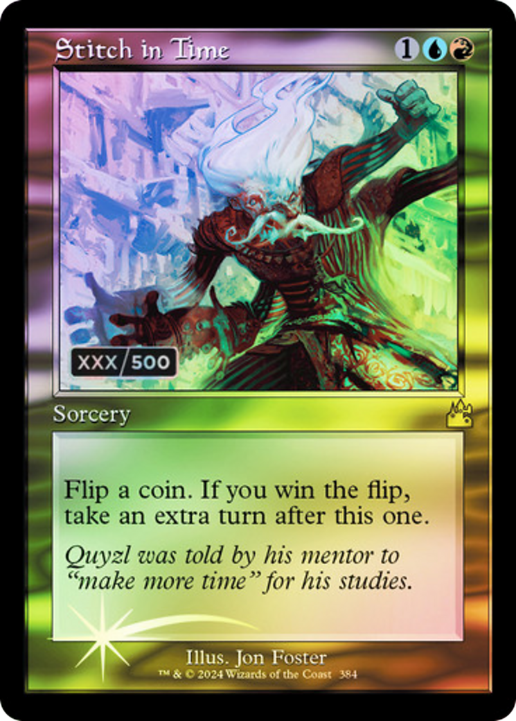Stitch in Time (Rétro) (Sérialisé) [Ravnica Remastered] 