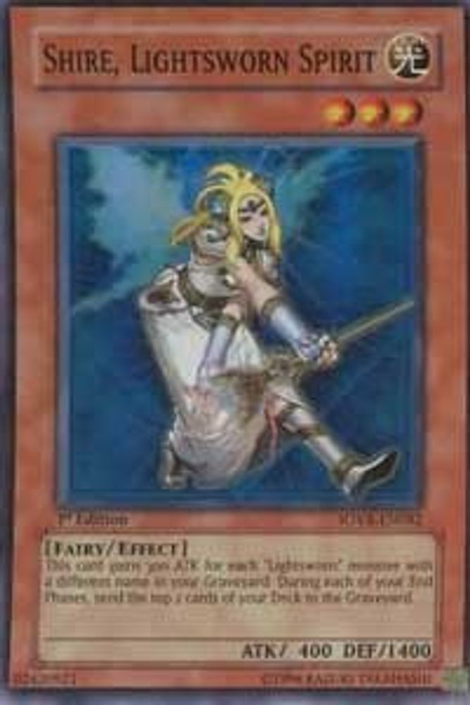 Shire, Lightsworn Spirit (SOVR-EN082) - Super Rare