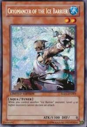 Cryomancien de la barrière de glace [HA01-EN003] Secret Rare 