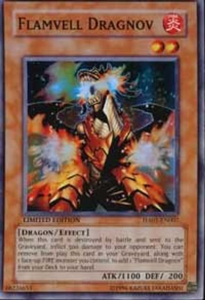Flamvell Dragnov (HA01-EN007) - Super Rare