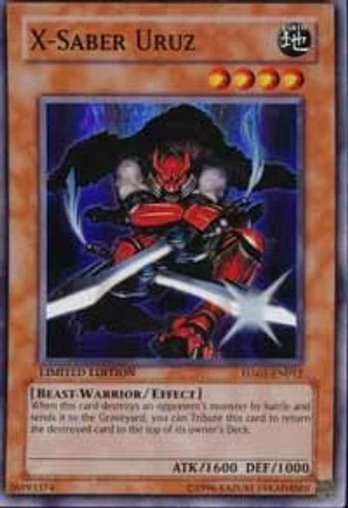 X-Saber Uruz (HA01-EN012) - Super Rare