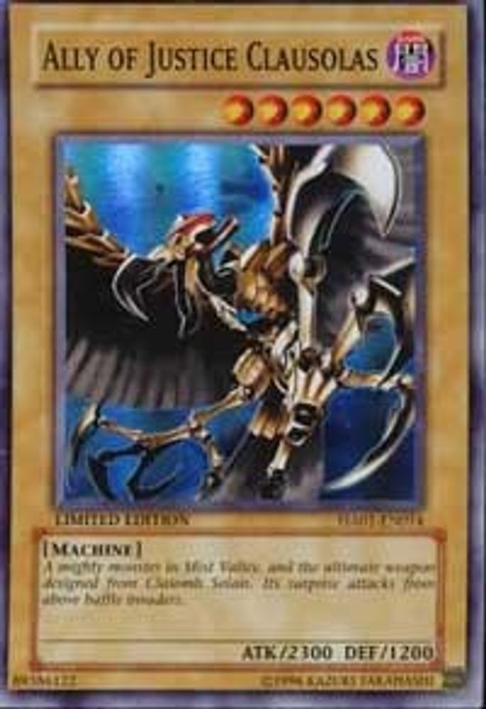 Allié de la Justice Clausolas [HA01-EN014] Super Rare 
