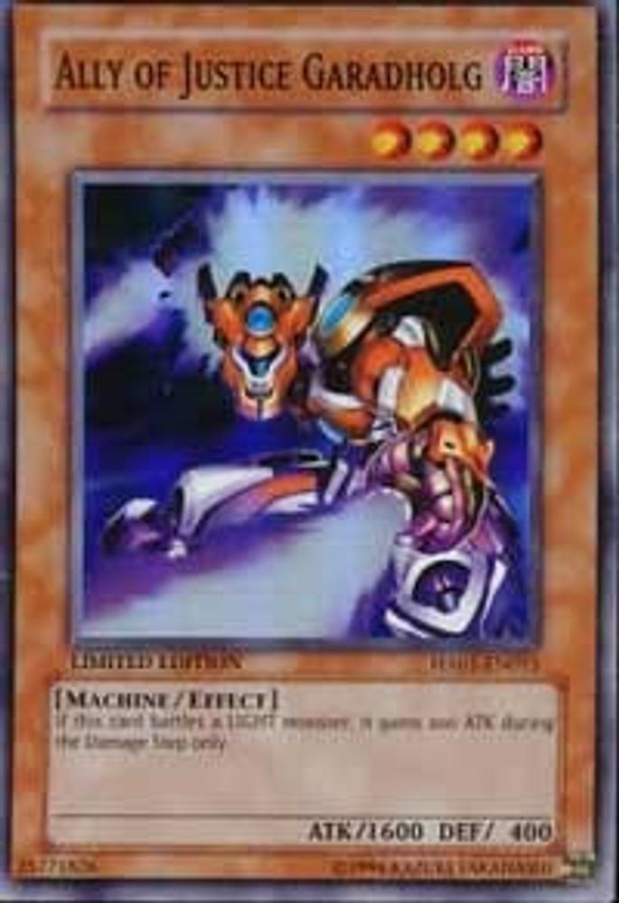 Ally of Justice Garadholg (HA01-EN015) - Super Rare
