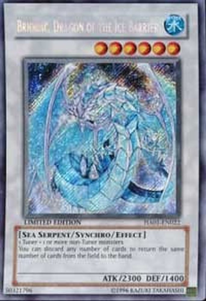 Brionac, Dragon of the Ice Barrier (HA01-EN022) - Secret Rare