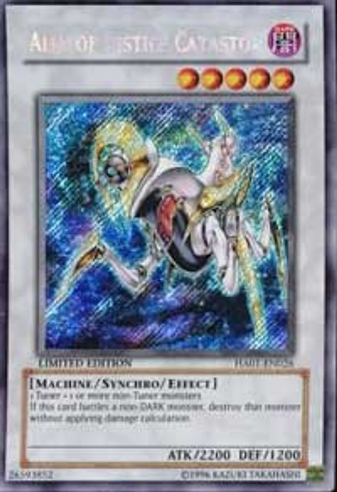 Ally of Justice Catastor (HA01-EN026) - Secret Rare