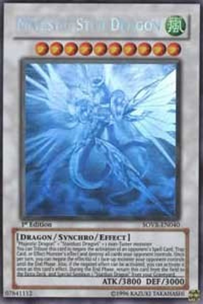 Majestic Star Dragon (Ghost Rare) (SOVR-EN040) - Ghost Rare