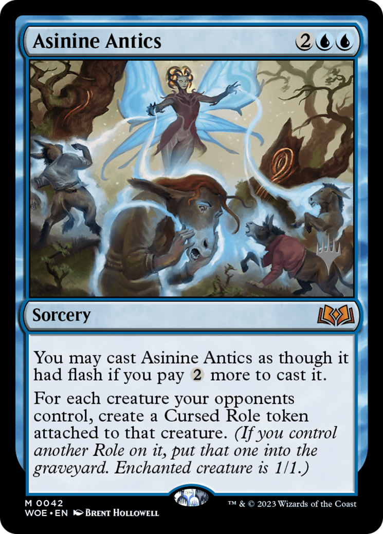 Asinine Antics (Pack promotionnel) [Promotions Wilds of Eldraine] 