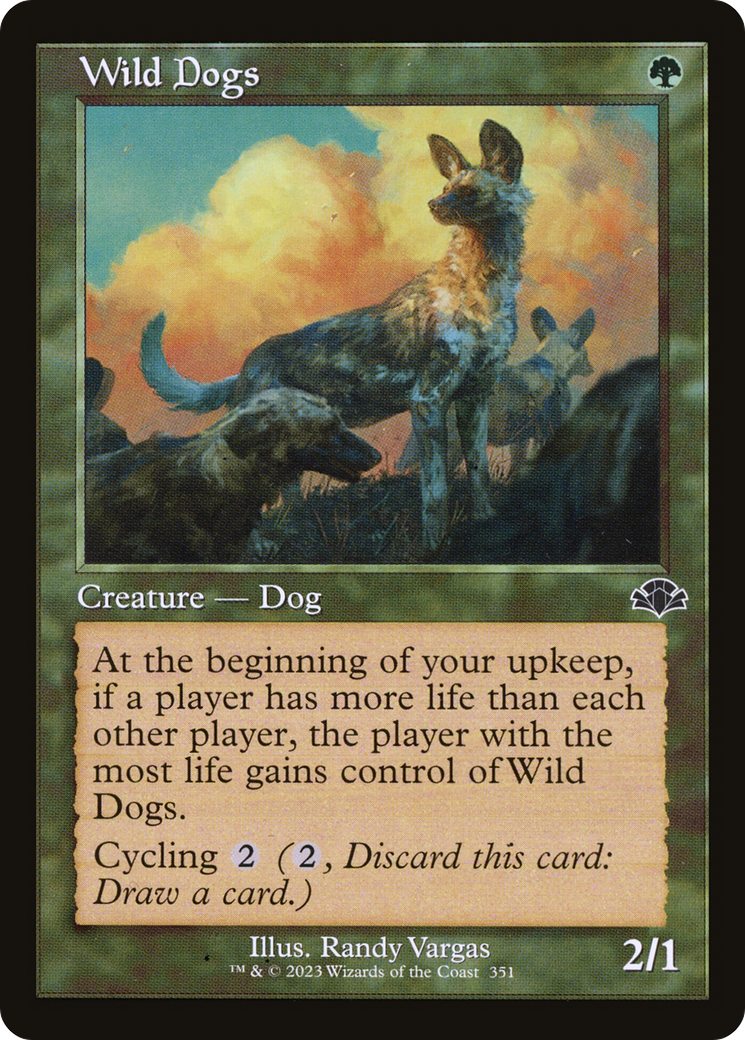 Chiens sauvages (rétro) [Dominaria Remastered] 