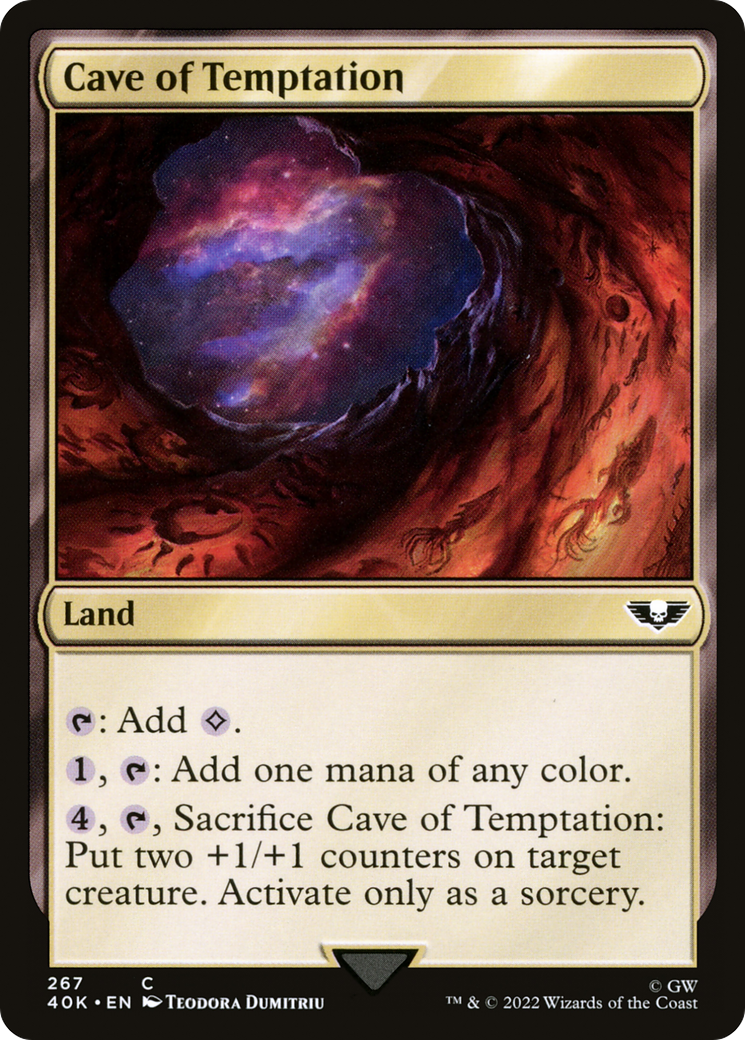 Grotte de la tentation [Warhammer 40,000] 