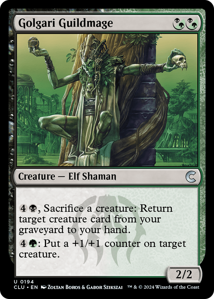 Guildmage Golgari [Ravnica: Clue Edition] 