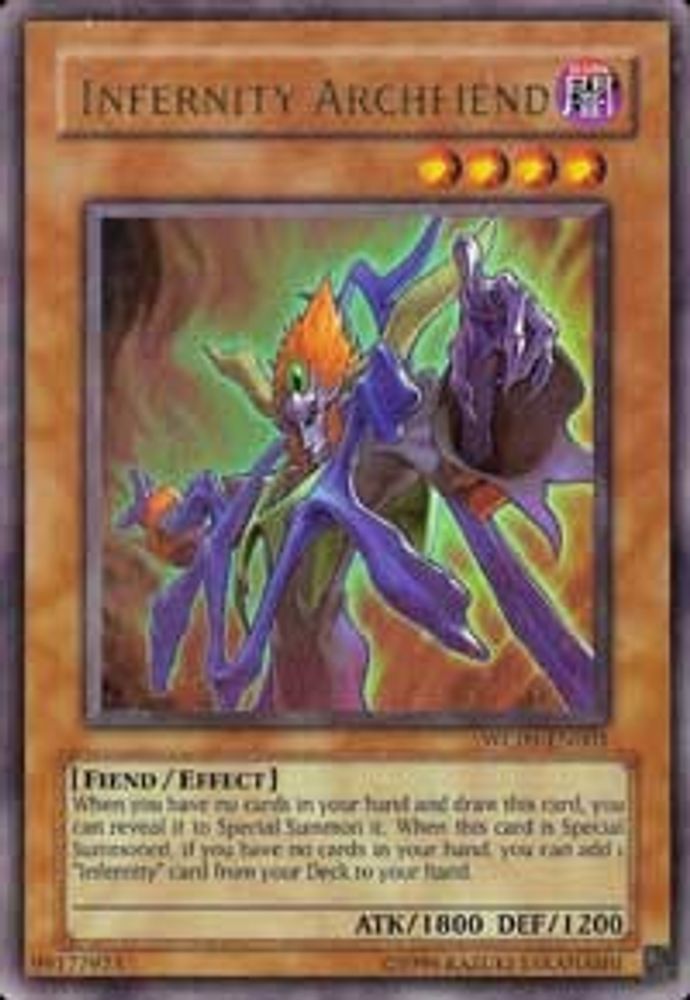 Infernity Archfiend (WC09-EN001) - Ultra Rare