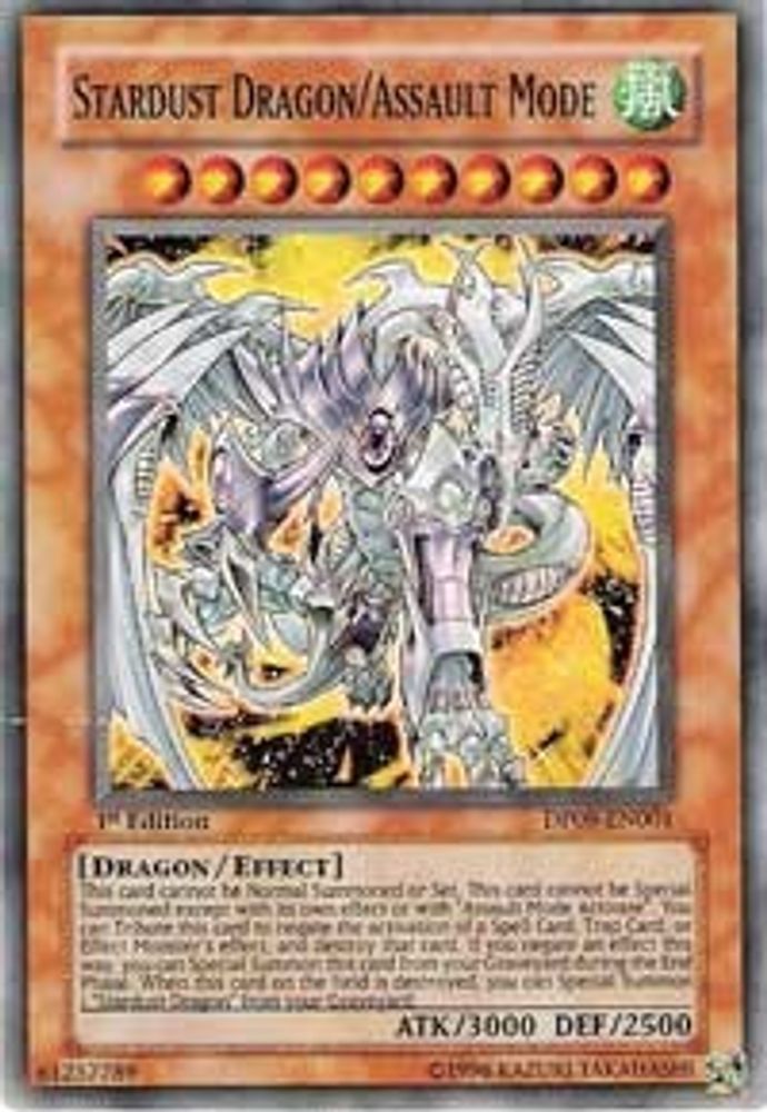 Stardust Dragon/Assault Mode (DP09-EN001) - Super Rare