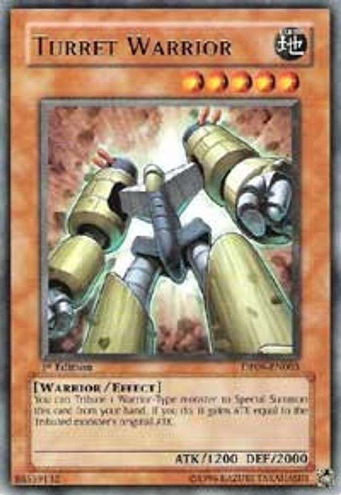 Turret Warrior (DP09-EN003) - Rare