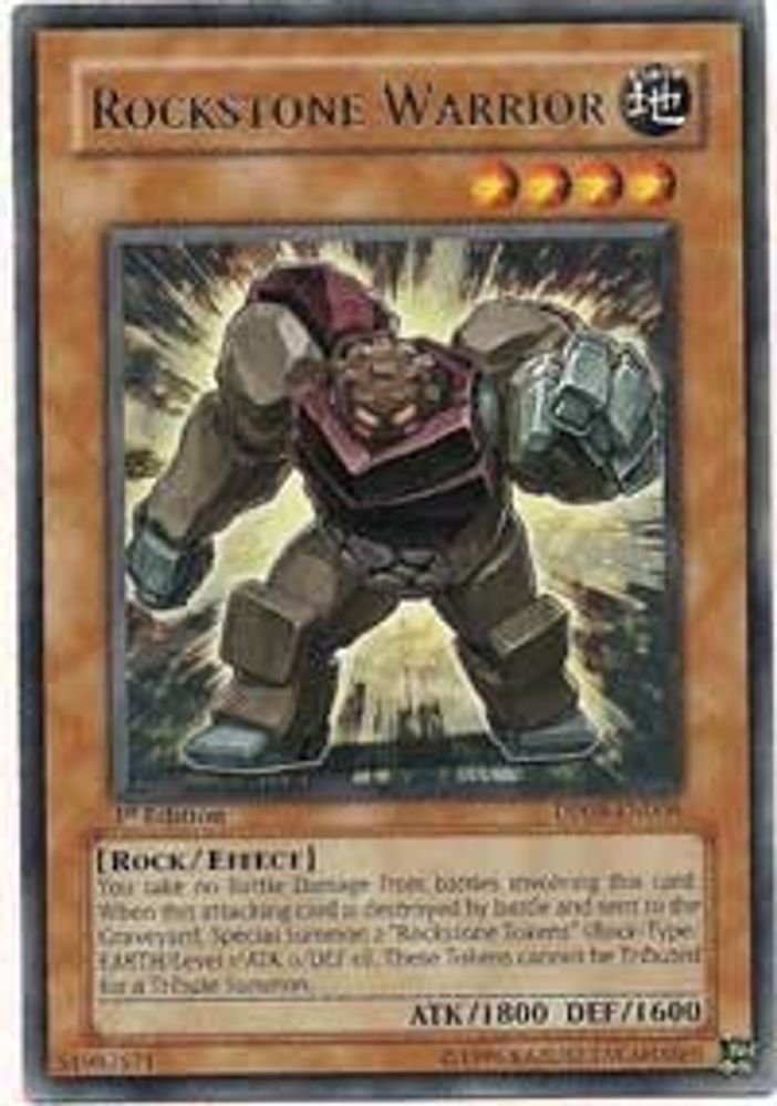 Rockstone Warrior (DP09-EN006) - Rare