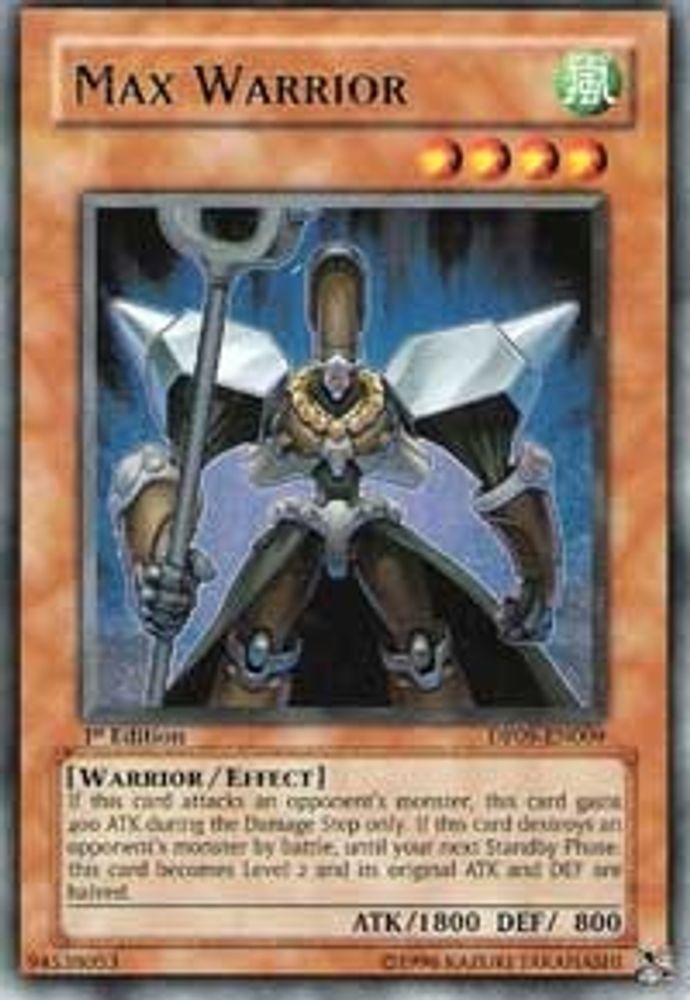 Max Warrior (DP09-EN009) - Rare