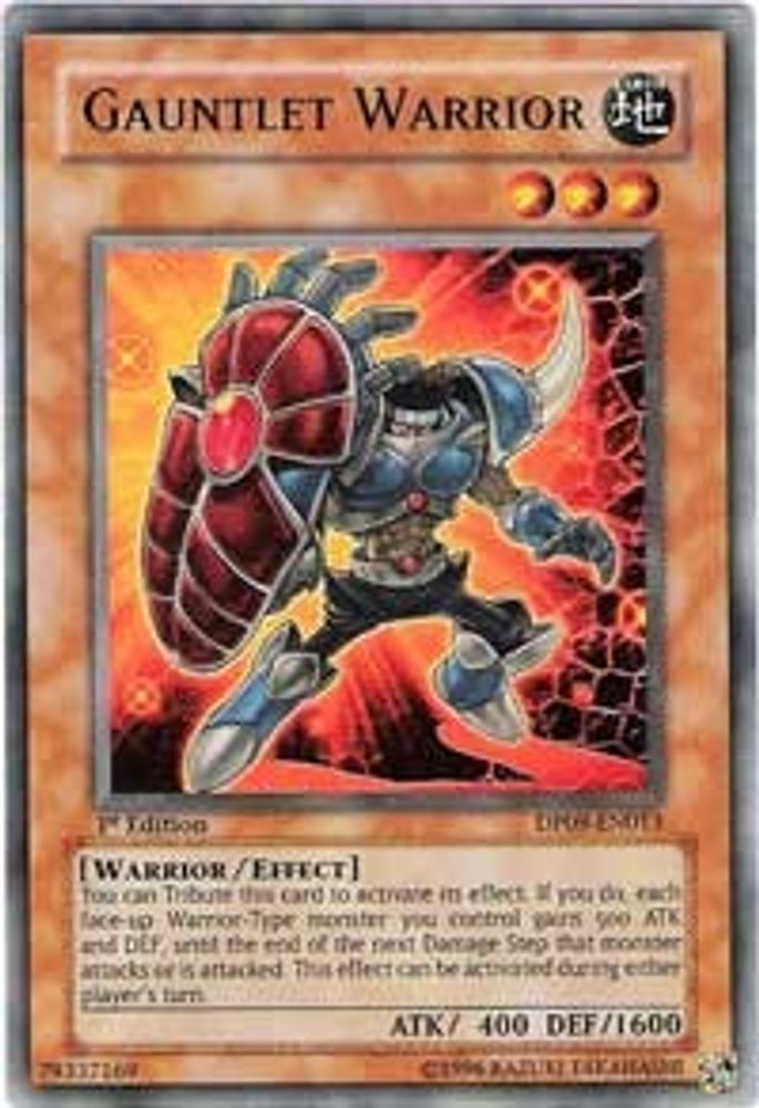 Gauntlet Warrior (DP09-EN013) - Ultra Rare