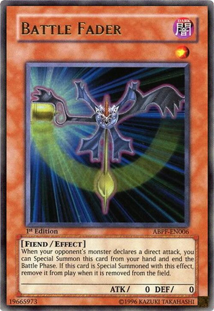 Battle Fader (ABPF-EN006) - Ultra Rare