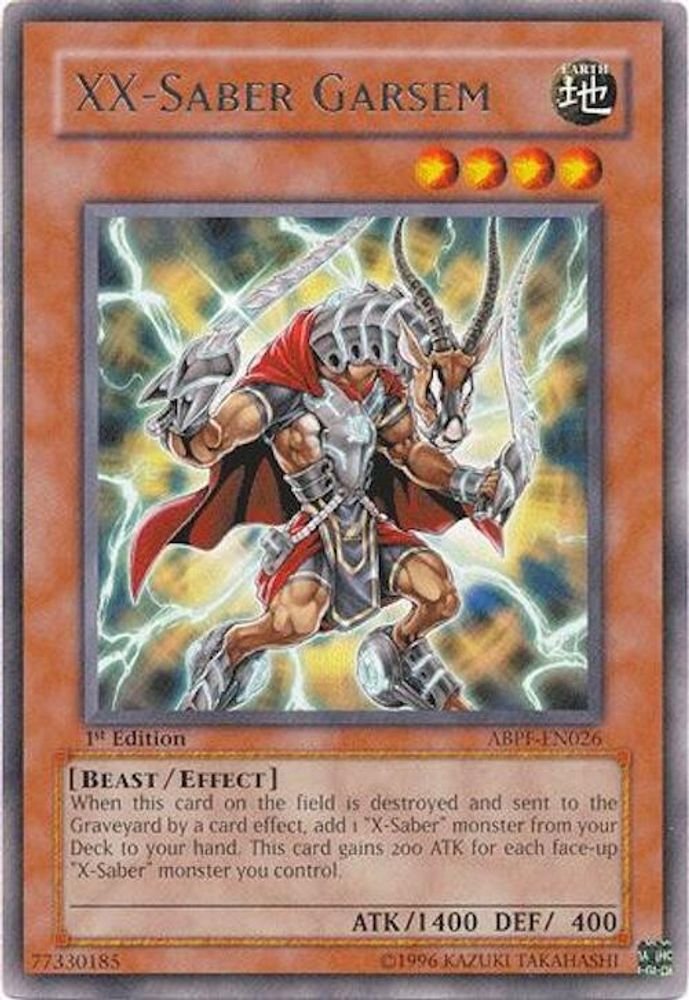 XX-Saber Garsem (ABPF-EN026) - Rare