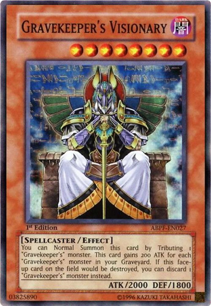 Gravekeeper's Visionary (ABPF-EN027) - Super Rare