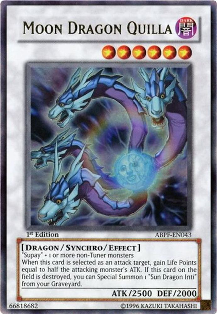 Moon Dragon Quilla (ABPF-EN043) - Ultra Rare