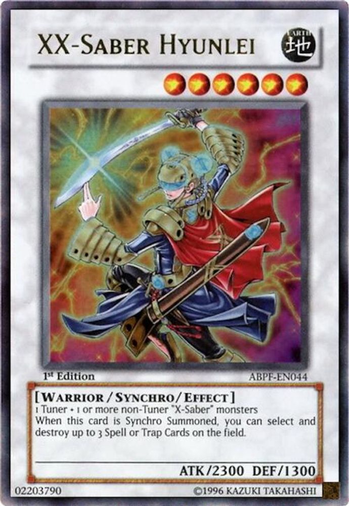 XX-Saber Hyunlei (ABPF-EN044) - Ultra Rare