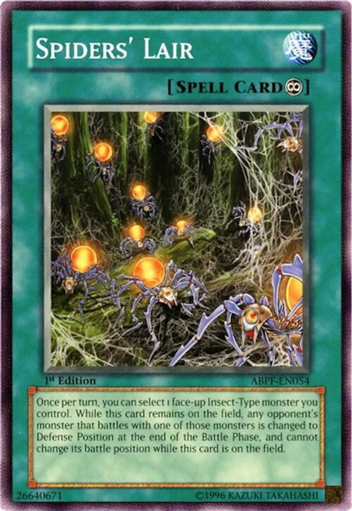Spiders' Lair (ABPF-EN054) - Common