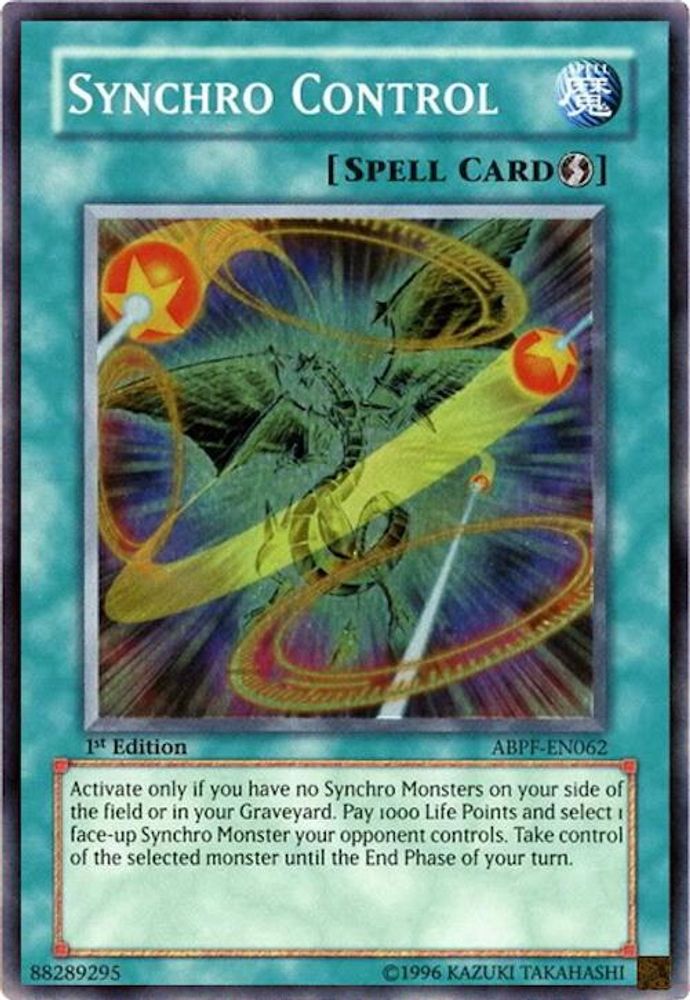 Synchro Control (ABPF-EN062) - Super Rare