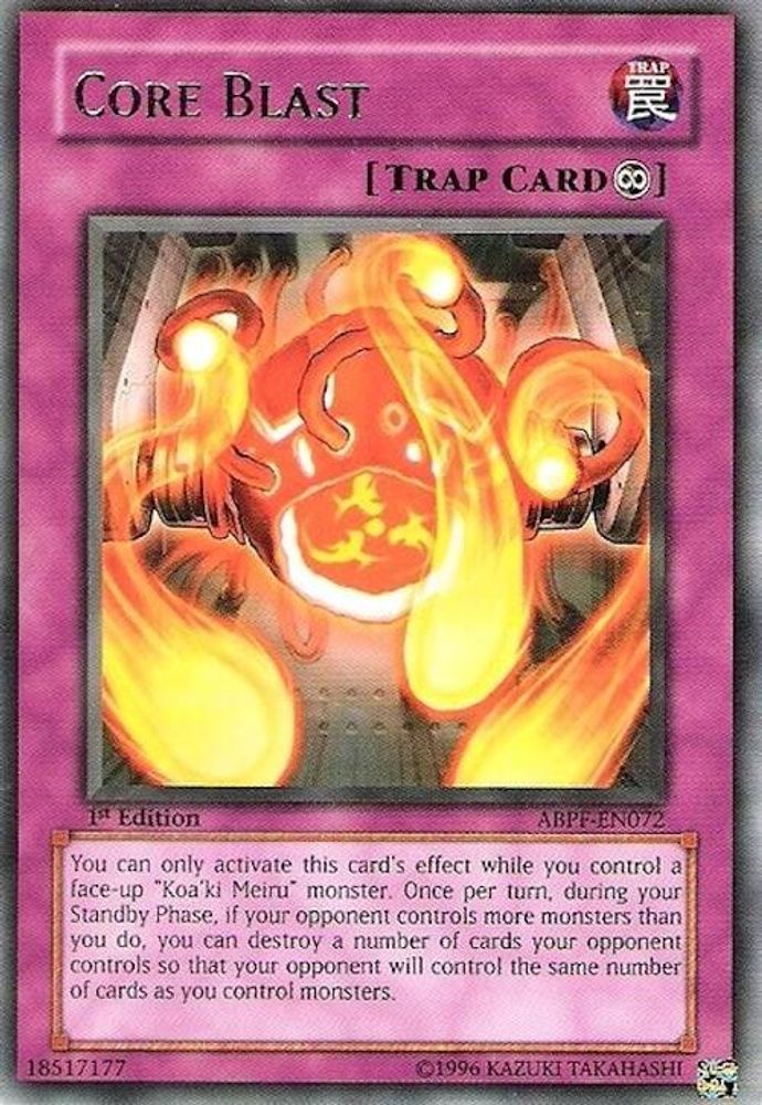 Core Blast (ABPF-EN072) - Rare