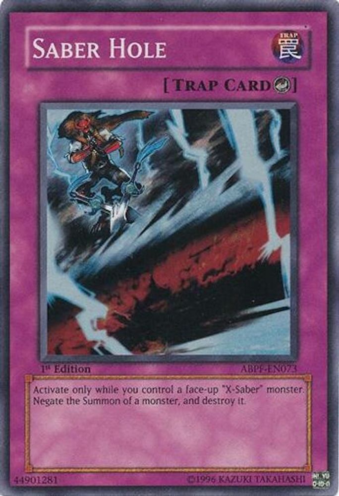 Saber Hole (ABPF-EN073) - Super Rare