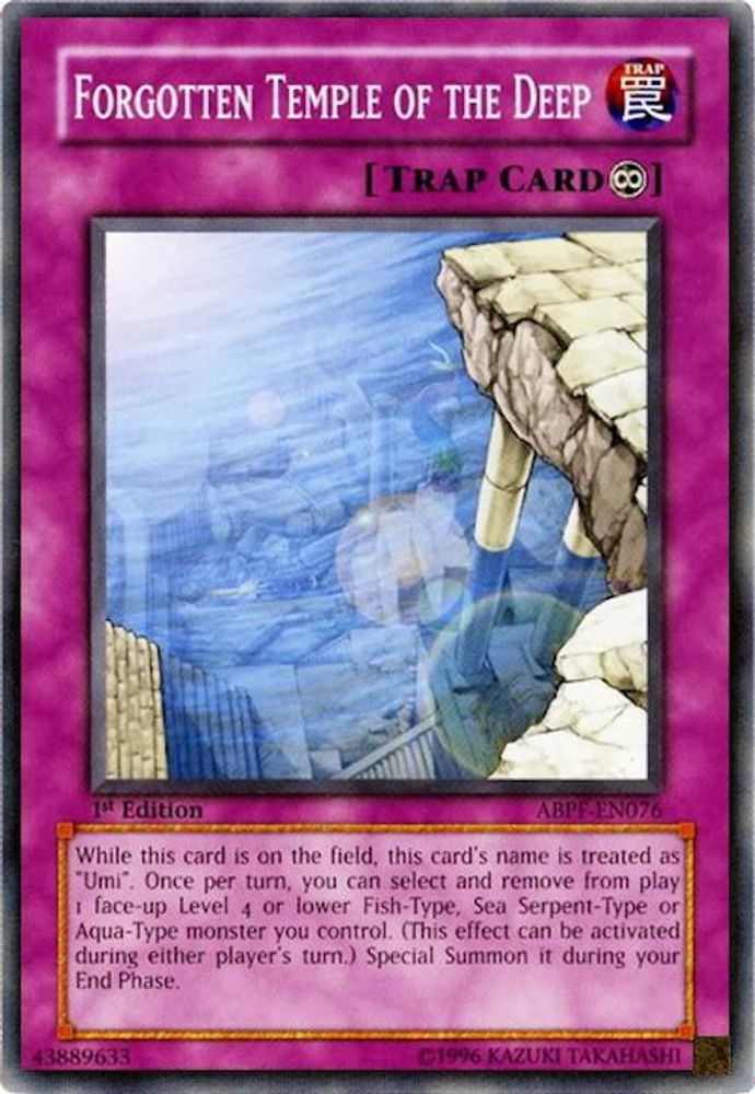 Forgotten Temple of the Deep (ABPF-EN076) - Common