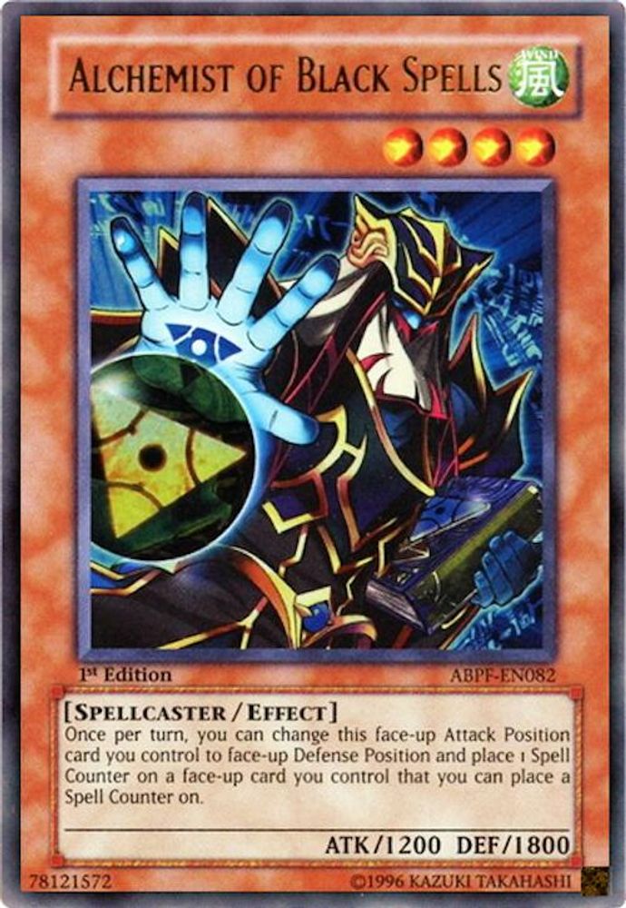 Alchemist of Black Spells (ABPF-EN082) - Ultra Rare