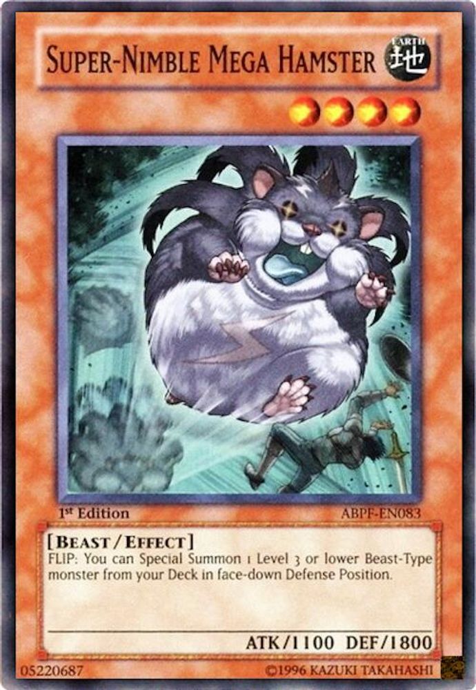 Super-Nimble Mega Hamster (ABPF-EN083) - Super Rare