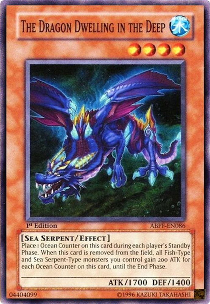The Dragon Dwelling in the Deep (ABPF-EN086) - Super Rare
