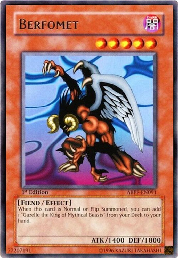 Berfomet (ABPF-EN091) - Rare